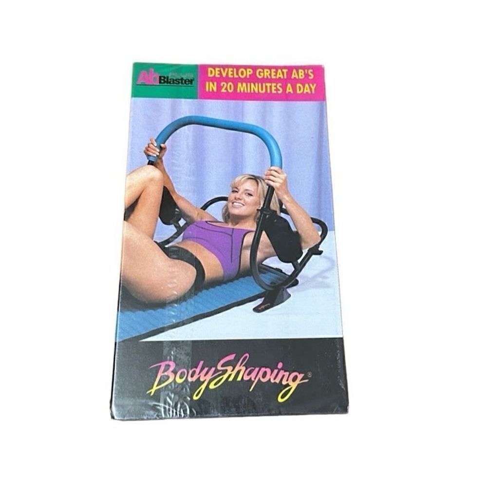Ab Blaster Body Shaping Sealed VHS Exercise Tape